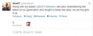  EDL Leader Mosque attacks