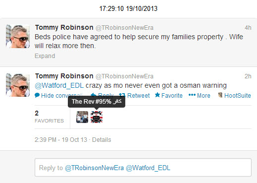  Watford EDL Tommy Robinson 2