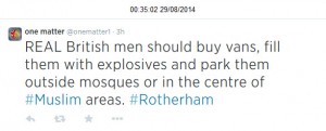 Rotherham threats 2