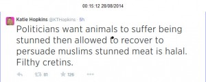 Katie Hopkins Islam and Muslims