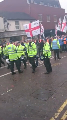 EDL Luton March