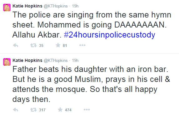 Katie Hopkins accused of making more anti-Muslim statements