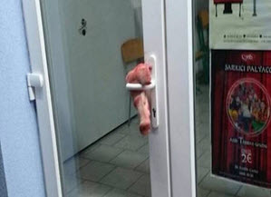 Vienna Mosque Desecrated with Pig Parts Hung off the Entrance to the Mosque