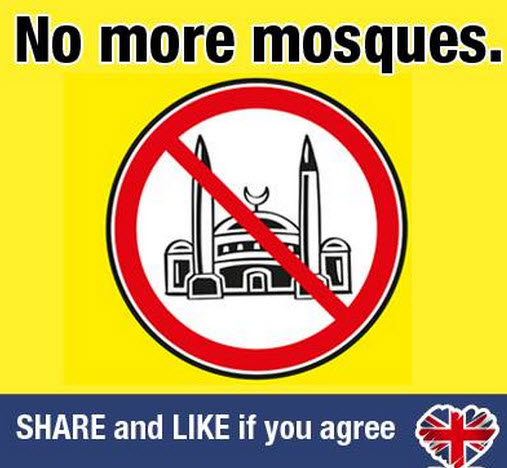 British National Party Facebook Page Draws in Threats Against Mosques