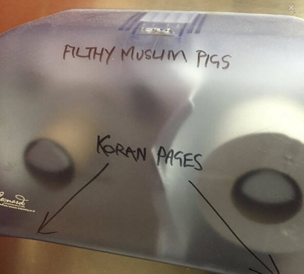 Anti-Muslim Graffiti Proliferation is Worrying – this in Doncaster Station