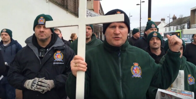 Ex-leader of Britain First Paul Golding jailed for breach of High Court injunction