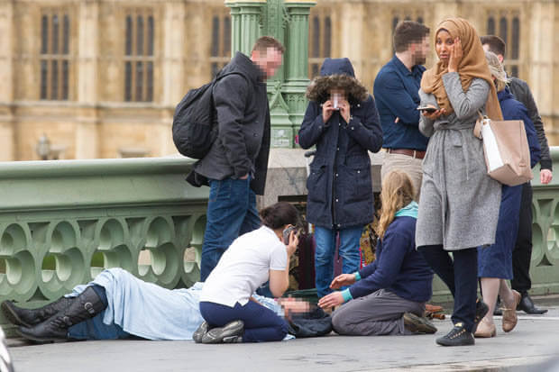 Muslim woman reveals all about THAT terror attack pic after being trolled