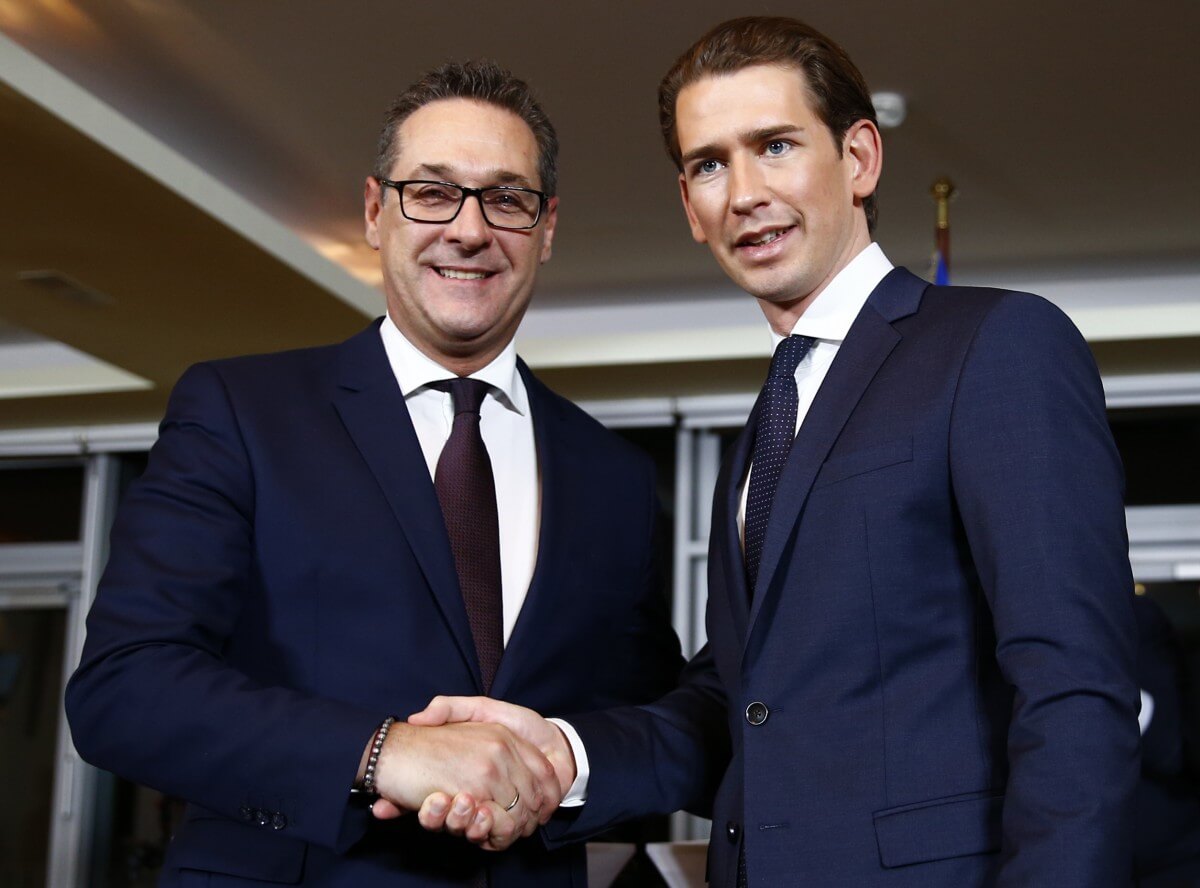 Austrian conservatives bring far right into government
