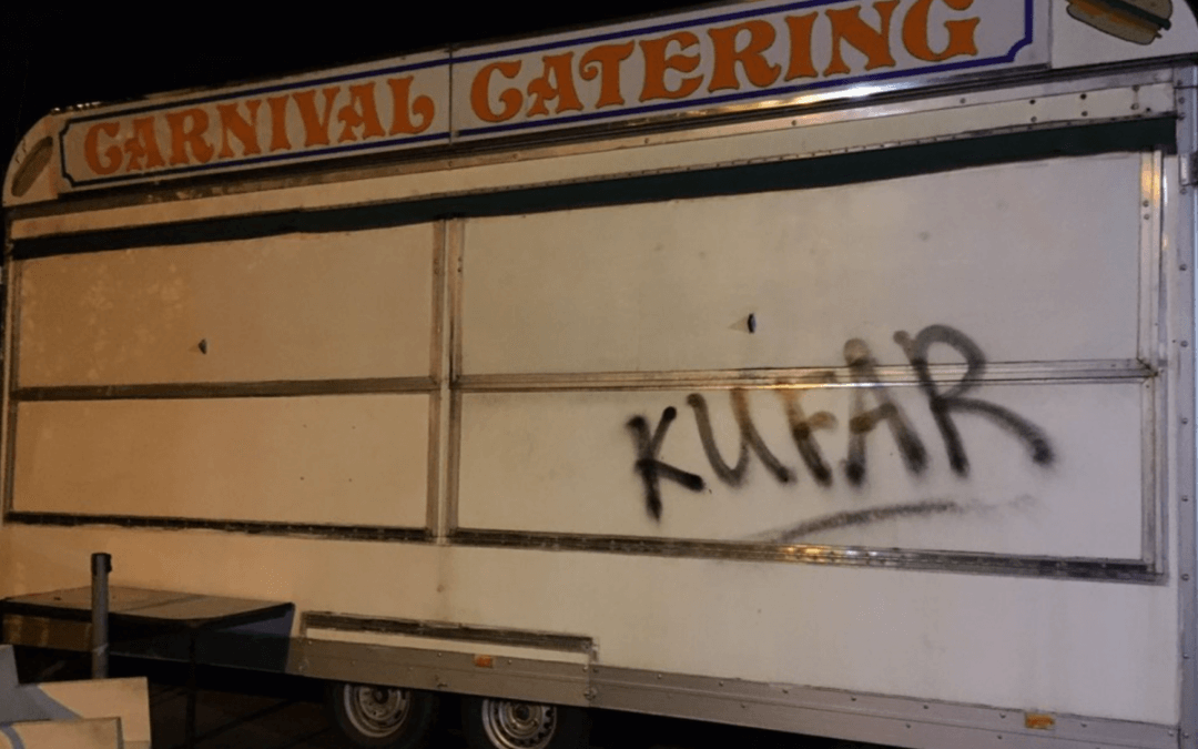 Sectarian Anti-Shia Rhetoric Placed On Van Outside the KSIMC Mosque in Birmingham