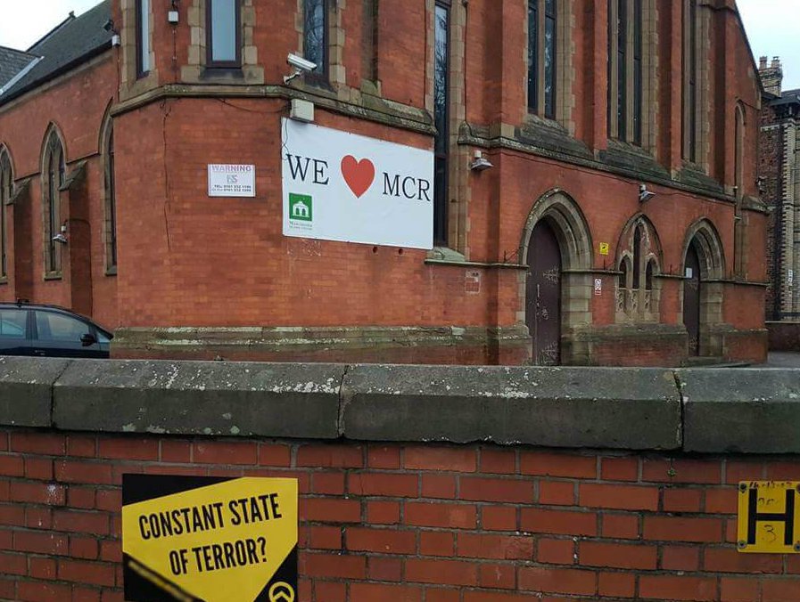 Generation Identity England tried to intimidate Didsbury Mosque but got mocked instead