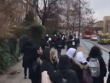 Muslim schoolgirls filmed by man in ‘disturbing’ racist video being investigated by police