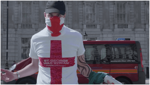 Organisation tricks far right demonstrators into wearing diversity T-shirts
